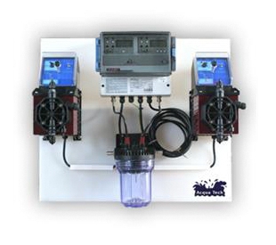 Automatic RX (chlorine) and pH control system