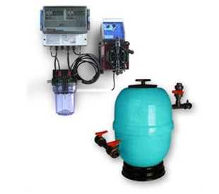 Automatic RX-pH control system with tablet chlorine
