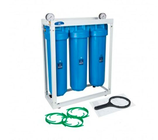 Domestic BIG BLUE 3-STAGE FILTRATION SYSTEM, 20''