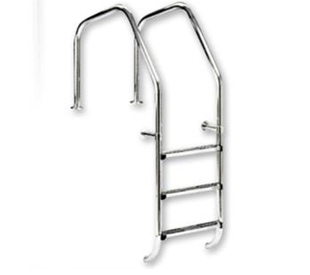 Peripheral pool equipment Overflow ladder for concrete pools
